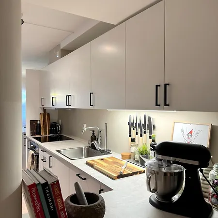 Apartman Modern Near Center Of Bergen